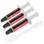 Mars Gaming MT0X3 Kit 3x Pastas Térmicas de Alta Condutividade 6W/m·K Até 280°C 3x1g (3g) Mars Gaming MT0X3 Kit 3x Pastas Térmicas de Alta Condutividade 6W/m·K Até 280°C 3x1g (3g)