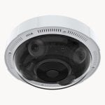 Câmera de vigilância Axis P3738-PLE 4K Visão Noturna Interna e Externa Multi-sensor PoE