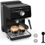 Cafetera Espresso Krups Authentic XP381810 2L 15 Bares con vaporera y control manual Cafetera Espresso Krups Authentic XP381810 2L 15 Bares con vaporera y control manual