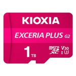 MicroSDXC Kioxia 1 To Classe 10 UHS-I V30 avec adaptateur MicroSDXC Kioxia 1 To Classe 10 UHS-I V30 avec adaptateur
