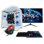 PC Sobremesa NitroPC Pack Bronze AMD Ryzen 5 PRO 4650G 16GB RAM 1TB NVMe RGB