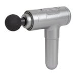 Massagepistole mit 1900-2800 Schlägen/min, 4 Aufsätze, 2000 mAh Lithium-Ionen Akku, Silber Massagepistole mit 1900-2800 Schlägen/min, 4 Aufsätze, 2000 mAh Lithium-Ionen Akku, Silber