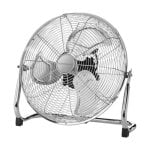 Ventilatore da Pavimento Retro Bianco 50 cm 120W 3 Velocità Inclinabile Ventilatore da Pavimento Retro Bianco 50 cm 120W 3 Velocità Inclinabile