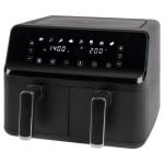 Fritadeira de Ar Clatronic FR 3804 H 8L 2700W Dupla Zona LED 8 Programas