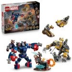 Set LEGO Marvel Thor de Vengadores: Endgame vs. Chitauri 373 piezas 8+ articulado