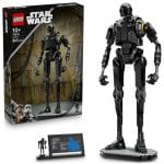 Figura LEGO Star Wars Droide de Segurança K-2SO 845 Peças Altura 41cm Articulável Figura LEGO Star Wars Droide de Segurança K-2SO 845 Peças Altura 41cm Articulável