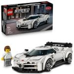 Conjunto de Construção LEGO Speed Champions Bugatti Centodieci 291 peças minifigura Conjunto de Construção LEGO Speed Champions Bugatti Centodieci 291 peças minifigura