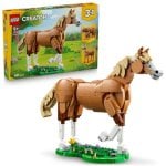 LEGO Creator 3 em 1 Cavalo Nobre com 685 Peças e Modelos Articulados LEGO Creator 3 em 1 Cavalo Nobre com 685 Peças e Modelos Articulados