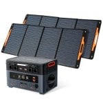 Estação de energia OSCAL PowerMax 2400 Pro 2400Wh 8 modos de carga Bateria Li-ion Carregador solar Painel PM200Pro 200W Proteção IP67