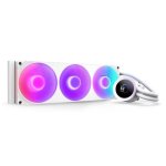 Refrigeración Líquida NZXT Kraken Plus 360 RGB 360mm 3 Ventiladores Pantalla LCD Blanco