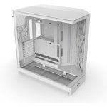 NZXT H9 Flow Midi Tower PC Blanc, Compatible ATX, EATX, Micro ATX, Mini-ITX