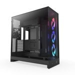 NZXT H9 Flow RGB Midi Tower PC Schwarz ATX EATX Micro ATX Mini-ITX Mesh SGCC Glas 165mm CPU Kühler NZXT H9 Flow RGB Midi Tower PC Schwarz ATX EATX Micro ATX Mini-ITX Mesh SGCC Glas 165mm CPU Kühler