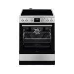 Fogão AEG CCB6642CBM 73L 4 Zonas Cerâmica SteamBake Preto/Inox Ecrã LED Fogão AEG CCB6642CBM 73L 4 Zonas Cerâmica SteamBake Preto/Inox Ecrã LED
