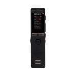 Grabadora de voz Aiwa DVR-A400 negra 16GB USB-C FM Micrófono estéreo