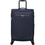 Maleta American Tourister SummerRide Spinner 69cm Navy, 4 ruedas, expandible, TSA, Recyclex