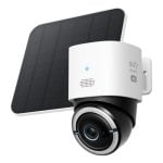 Câmara IP Eufy 4G LTE S330 8MP 4K Visão 360° Zoom 8x com Painel Solar