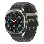 Samsung Galaxy Watch Ultra 4G LTE Bluetooth GPS NFC 47mm Super AMOLED Titane Argent IP68 10ATM