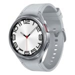 Smartwatch Samsung Galaxy Watch6 Classic 4G 47mm Silver Super AMOLED + sensor salud