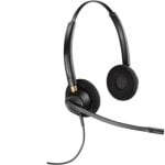 Auriculares Poly con cable Quick Disconnect, micrófono boom, cancelación de ruido, negro Auriculares Poly con cable Quick Disconnect, micrófono boom, cancelación de ruido, negro