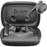 Étui de charge noir Poly pour Voyager Free 60 UC - Solution de mobilité et de sécurité
