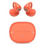 Auriculares SPC Boost Clip sem fios Bluetooth 5.4 Open-Ear com microfone e ENC vermelho
