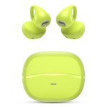 Auriculares SPC Boost Clip sem fios Bluetooth 5.4 Open-Ear com microfone ENC e IPX5 Verde