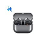Samsung Galaxy Buds3 Auriculares Sem Fios com Cancelamento de Ruido e Microfone Prateados