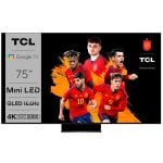 TCL C84 75C845 75" QLED Mini LED 4K Ultra HD 144Hz Smart TV Google TV HDR10+ FreeSync TCL C84 75C845 75" QLED Mini LED 4K Ultra HD 144Hz Smart TV Google TV HDR10+ FreeSync