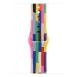Multicolor Fluoroelastomer Sport Band für Apple Watch 38-41mm S/M Größe 130-180mm