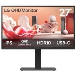 Moniteur LG 27" 2560x1440 100Hz IPS LED avec USB-Hub et Haut-parleurs