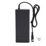 Chargeur pour trottinette électrique 24 V, sortie Gx16, connecteur 3 broches femelles 12 mm, alimentation Chargeur pour trottinette électrique 24 V, sortie Gx16, connecteur 3 broches femelles 12 mm, alimentation