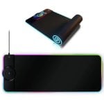 Gaming-Mauspad 78cm LED Wireless Qi 15W RGB Schnellladefunktion Gaming-Mauspad 78cm LED Wireless Qi 15W RGB Schnellladefunktion