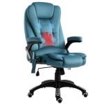 Vinsetto Silla De Oficina Con Masaje De 6 Puntos De Masaje Función Basculante