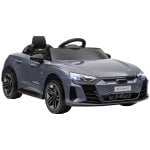 Homcom Coche Eléctrico Para Niños +3 Años Audi Rs E-tron Gt 103x58x41 Cm Gris