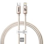 Cavo dati e ricarica Baseus CAJY001304 Lightning USB C 1,2 m Rosa 20W Cavo dati e ricarica Baseus CAJY001304 Lightning USB C 1,2 m Rosa 20W