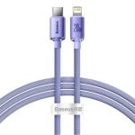 Cavo Baseus Crystal Shine USB C a Lightning 1,2 m 20W Viola Cavo Baseus Crystal Shine USB C a Lightning 1,2 m 20W Viola