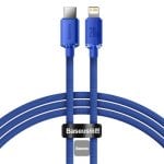 Cavo Baseus CAJY000203 Lightning USB C 1,2 m 20 W Blu Plug and Play Cavo Baseus CAJY000203 Lightning USB C 1,2 m 20 W Blu Plug and Play