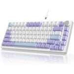 Teclado mecánico Ajazz AK820 Layout ANSI 75% perilla multifunción PBT hot-swap Teclado mecánico Ajazz AK820 Layout ANSI 75% perilla multifunción PBT hot-swap