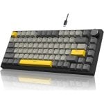 Teclado mecánico Ajazz AK820 Layout ANSI perilla multifunción retroiluminado Teclado mecánico Ajazz AK820 Layout ANSI perilla multifunción retroiluminado