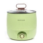 Elektrischer Multifunktionskocher, Hot Pot, Reiskocher, mit Wärmeisolierung (6h), 1,8 l Antihaft-Tank, 400 W Elektrischer Multifunktionskocher, Hot Pot, Reiskocher, mit Wärmeisolierung (6h), 1,8 l Antihaft-Tank, 400 W