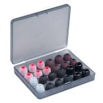 Embouts auriculaires FiiO HS19 kit 12 pièces in-ear avec mousse, bi-flange et profils audio