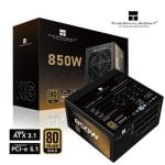 Netzteil Thermalright 850W 80 Plus Gold KG-850 Vollmodular 120 mm Lüfter ATX 3.1 Schwarz Netzteil Thermalright 850W 80 Plus Gold KG-850 Vollmodular 120 mm Lüfter ATX 3.1 Schwarz