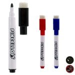 3er-Set Marker mit Radierkappen, 3 Farben