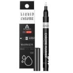 0,7 mm abgeschrägter Spiegel-Flüssigchrom-Metallic-Marker. Wasser- und lichtbeständig. 0,7 mm abgeschrägter Spiegel-Flüssigchrom-Metallic-Marker. Wasser- und lichtbeständig.