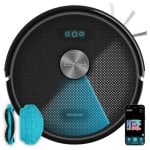 Aspirador Robô com Mopa Cecotec Conga M50 Navegação Laser 5.000 Pa APP WiFi