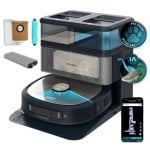 Robot Aspirador y Fregasuelos Cecotec Conga Z100 con LaserEye 20000 Pa Base All-in Home Mopa XXL Robot Aspirador y Fregasuelos Cecotec Conga Z100 con LaserEye 20000 Pa Base All-in Home Mopa XXL