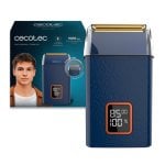 Afeitadora Cecotec PrecisionCare X-Trimm Pro Cuerpo Cuero 9000 RPM Titanio LED