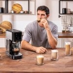 Cafetera Express Cecotec Power Espresso 20 Touch 1L 20 bares con vaporizador táctil