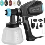 Pistolet à peinture Cecotec TotalPaint 750 700W 1200ml 5 buses noir