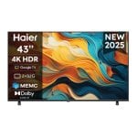 TV Haier H43K85FUX LED 43" 4K Ultra HD Smart TV Google TV HDR10 Dolby Audio
